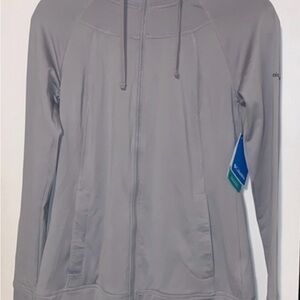 Columbia Women's Gray Zip-Up Hooded Jacket
